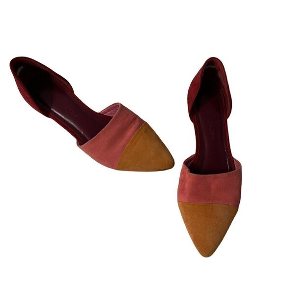 Jenni Kayne D'orsay Suede Flats Slip-On Multicolor Size 6.5 - Picture 3 of 9
